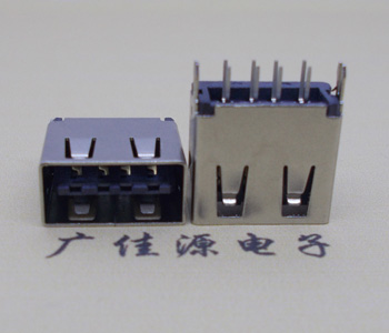 广东USB 2.0双面插充电接口