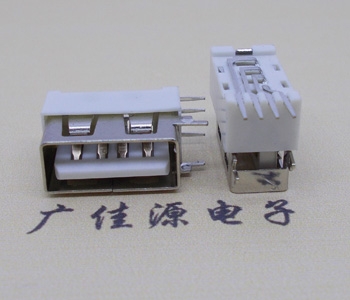 三明USB 短体10.0mm 侧立插座