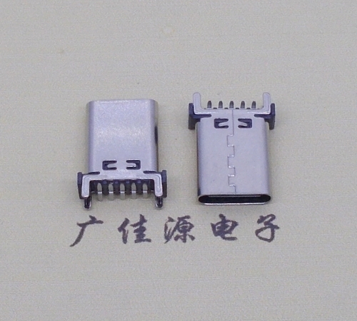 南京USB 3.1TYPE-C10p立贴母座H=13.7mm四脚直插